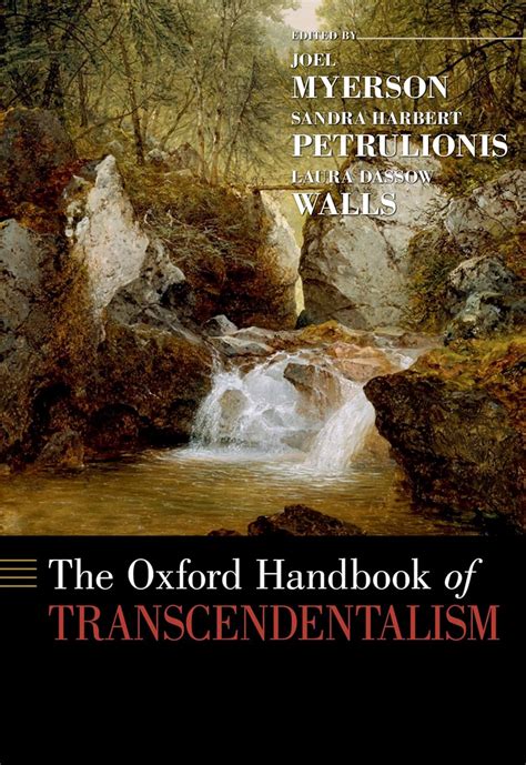 the oxford handbook of transcendentalism oxford handbooks Epub